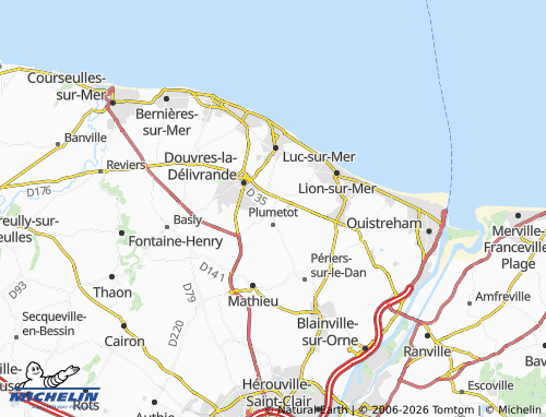 MICHELIN Cresserons map - ViaMichelin