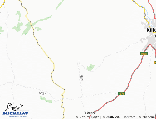 Carte MICHELIN Kilmanagh - ViaMichelin