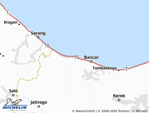 MICHELIN Boncong map - ViaMichelin