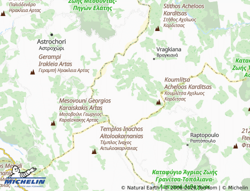 MICHELIN Kellaria map - ViaMichelin