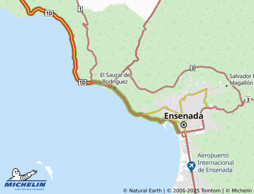 MICHELIN Colinas del Mar Residencial map - ViaMichelin