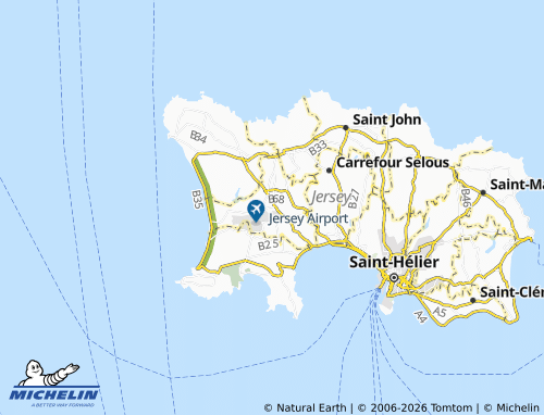 Mappa MICHELIN Saint Peter - ViaMichelin