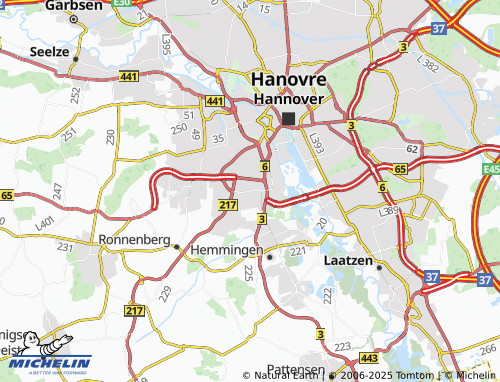 MICHELIN Oberricklingen map - ViaMichelin