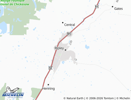 Mappa MICHELIN Ripley - ViaMichelin