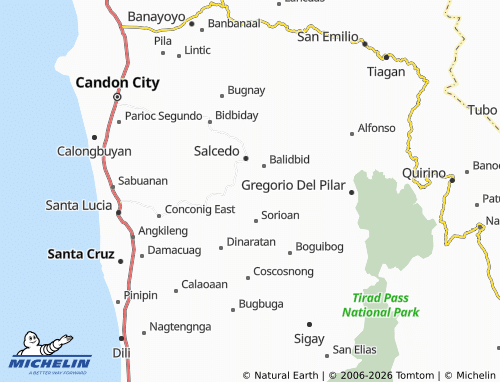 MICHELIN Lucbuban map - ViaMichelin