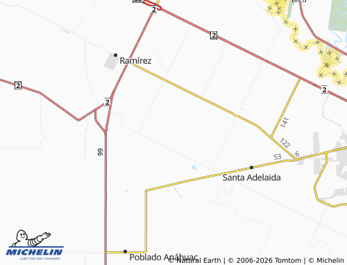 MICHELIN Laguna map - ViaMichelin