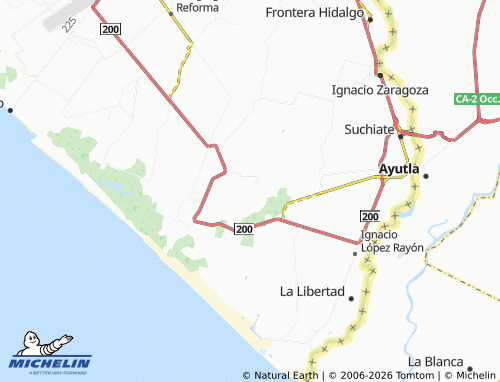 Mappa MICHELIN Ejido 15 de Septiembre - ViaMichelin