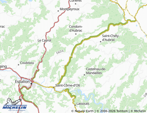Mapa MICHELIN Salgues Basses - ViaMichelin