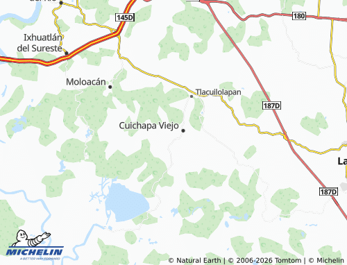 Mappa MICHELIN Ejidal - ViaMichelin