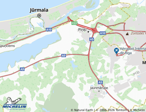 Mapa MICHELIN Dzilnuciems - ViaMichelin