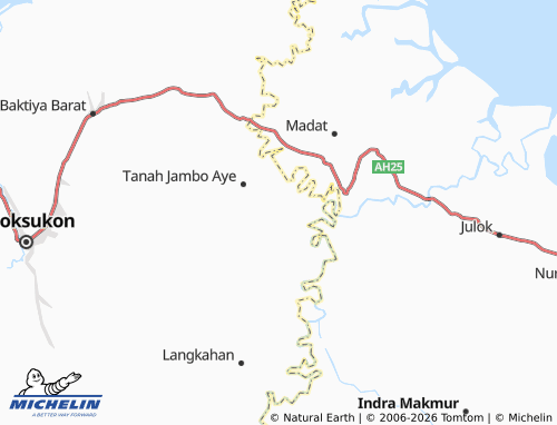 MICHELIN Matang Seuke Pulot map - ViaMichelin