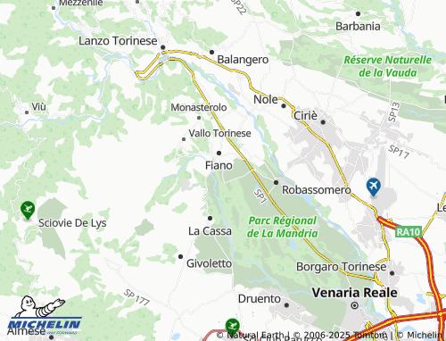 Mappa MICHELIN Arata - ViaMichelin