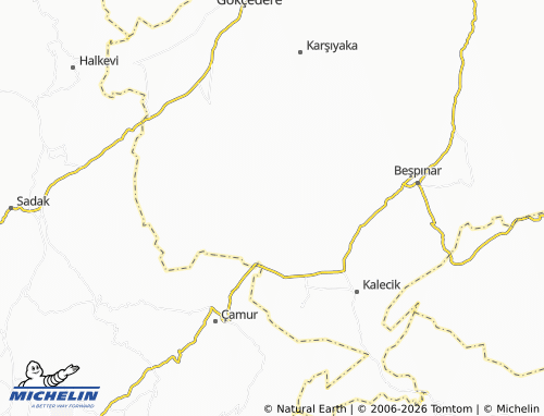 MICHELIN Serenli map - ViaMichelin