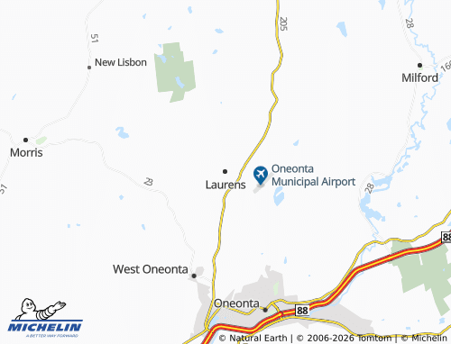 Mapa MICHELIN Laurens - ViaMichelin