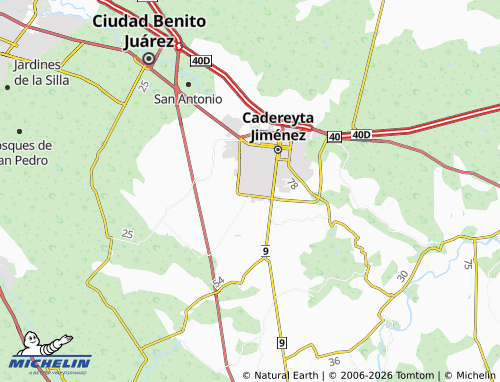 Mappa MICHELIN Nuevo Madero - ViaMichelin