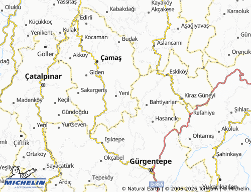 MICHELIN Kemalpaşa map - ViaMichelin
