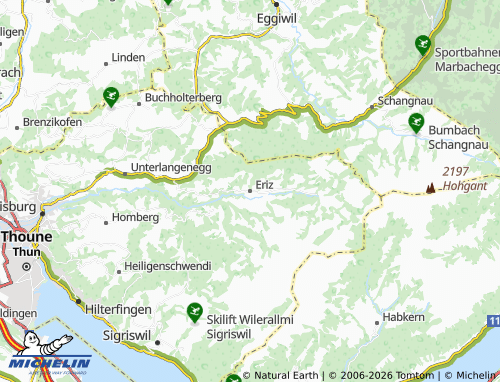 Mapa MICHELIN Eriz - ViaMichelin