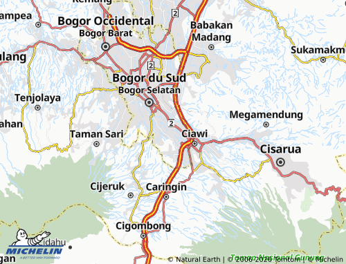 MICHELIN Muarasari map - ViaMichelin