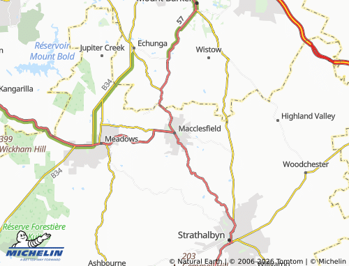 Kaart MICHELIN Macclesfield - ViaMichelin