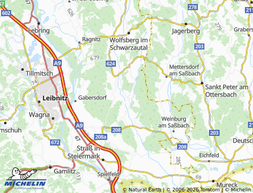 Mappa MICHELIN Hütt - ViaMichelin