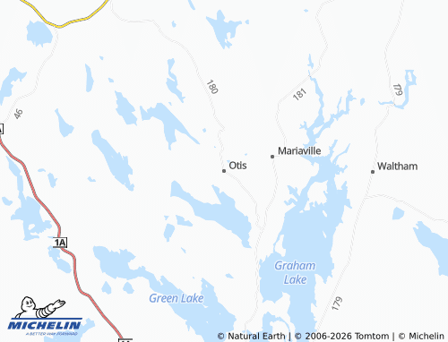 Carte MICHELIN Otis - ViaMichelin