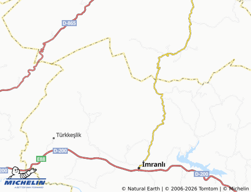 MICHELIN Borular map - ViaMichelin