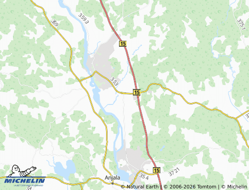 MICHELIN-Landkarte Keltakangas - ViaMichelin