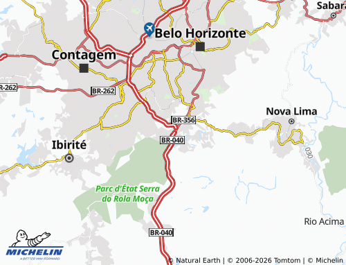 Mapa MICHELIN Vila Pilar - ViaMichelin