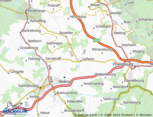 Mapa MICHELIN Vieux-Lixheim - ViaMichelin