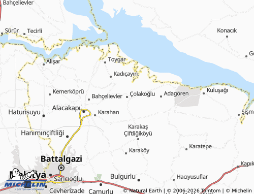 MICHELIN Çolakoğlu map - ViaMichelin