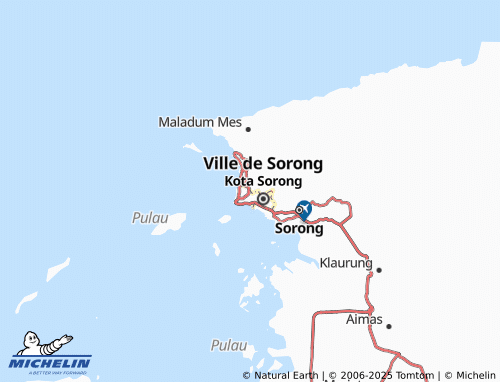 MICHELIN Klabala map - ViaMichelin