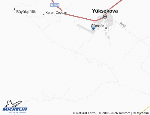 MICHELIN Gürdere map - ViaMichelin