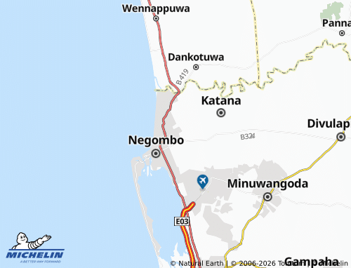 MICHELIN-Landkarte Dalupotha East - ViaMichelin
