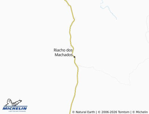 Mappa MICHELIN Riacho dos Machados - ViaMichelin