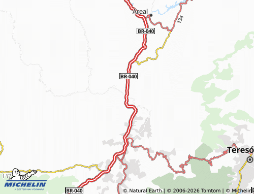 Mappa MICHELIN Pedro do Rio - ViaMichelin