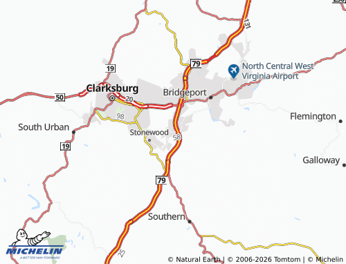 Mappa MICHELIN Anmoore - ViaMichelin