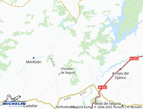 MICHELIN Los Mochuelos map - ViaMichelin