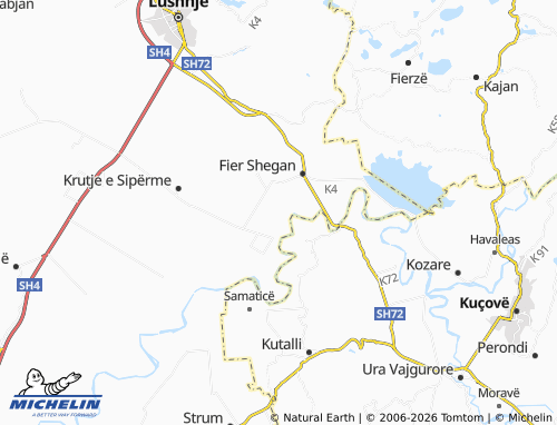 MICHELIN-Landkarte Delisufaj - ViaMichelin