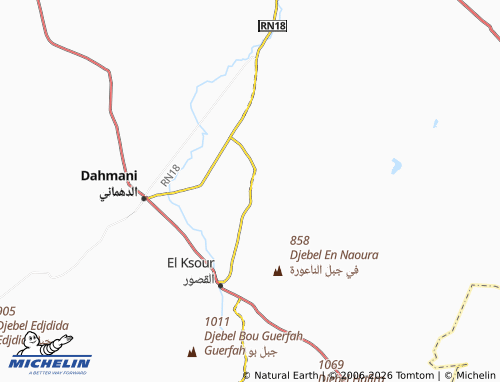 Carte MICHELIN Sidi Abdelkader El Abidat - ViaMichelin