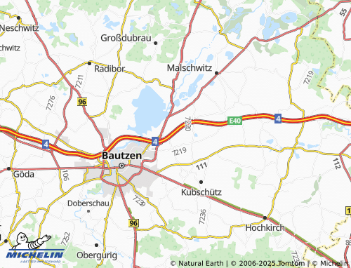 Mapa MICHELIN Basankwitz - ViaMichelin