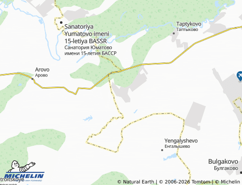 MICHELIN-Landkarte Plast SNT - ViaMichelin