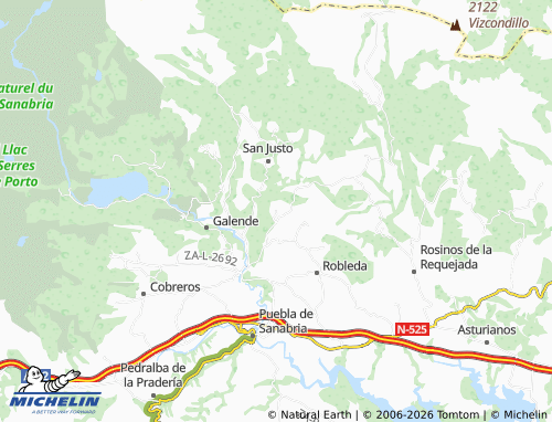 MICHELIN Rozas map - ViaMichelin