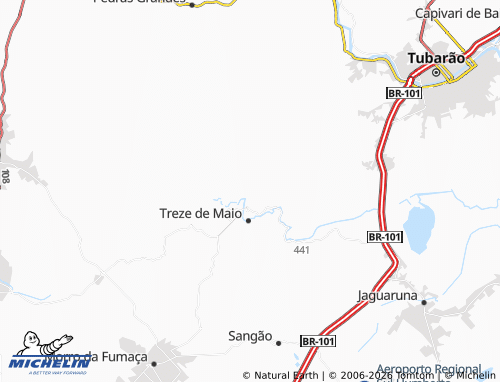 Mapa MICHELIN Morro da Antena - ViaMichelin