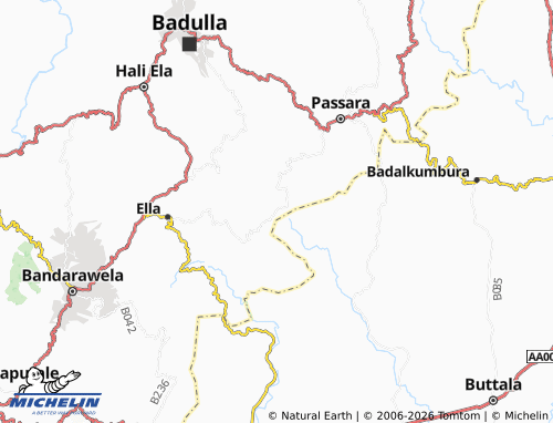 MICHELIN Namunukula map - ViaMichelin