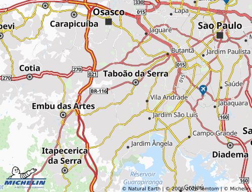 Mapa MICHELIN Campo Limpo - ViaMichelin