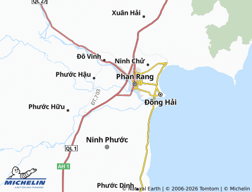 Mapa MICHELIN An Hải - ViaMichelin