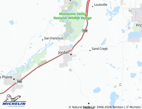Mappa MICHELIN Jordan - ViaMichelin