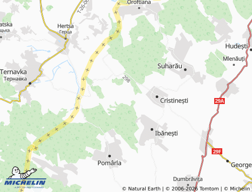 Mapa MICHELIN Poiana - ViaMichelin