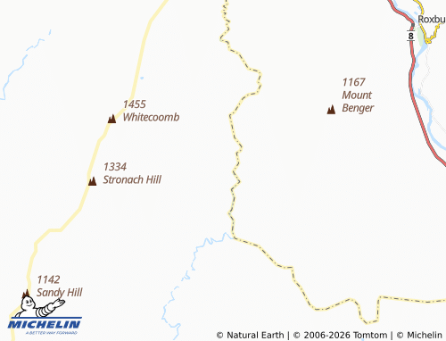 Mapa MICHELIN McEwens Bush - ViaMichelin
