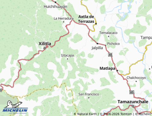 Mappa MICHELIN Ahuehueyo - ViaMichelin